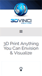 Mobile Screenshot of 3dvincicreations.com